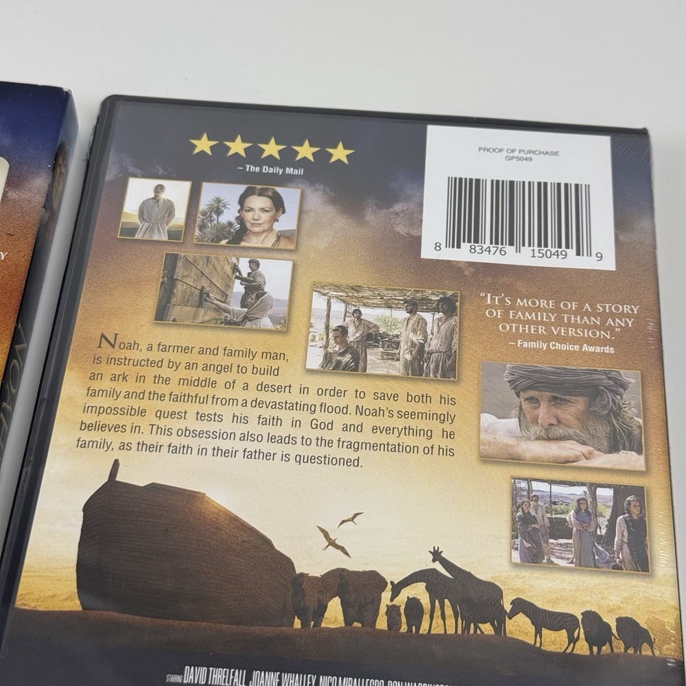 Noah's Ark (DVD) David Threlfall, Joanne Whalley, Nico Mirallegro, New Sealed - Picture 3 of 6
